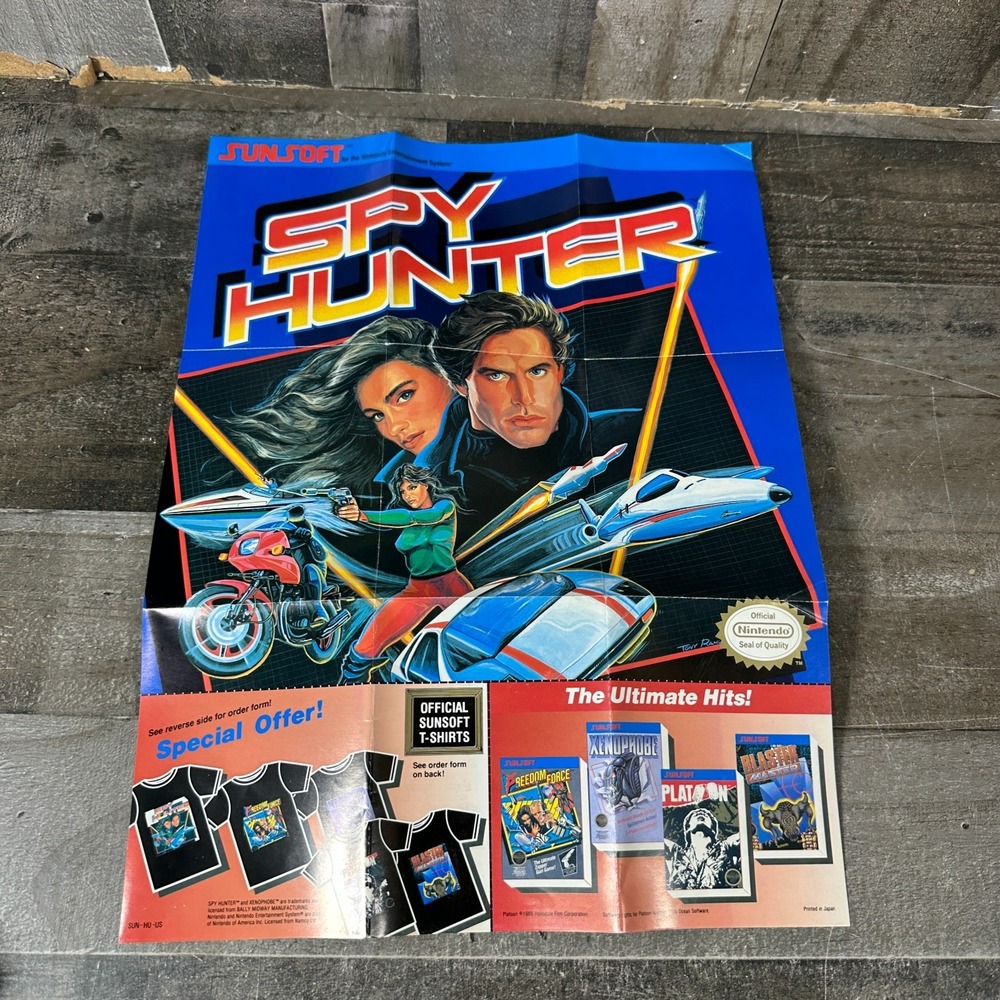 Spy Hunter - Classic NES Nintendo Game
